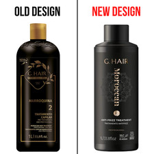 Keratin Treatment Hair Brazilian GHAIR Moroccan Blow Dry Straightening 1 Litre