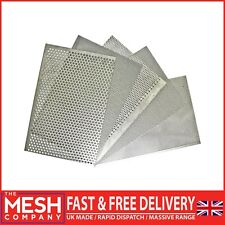 The Mesh Company Perforated Stainless Steel Sheet Round Hole | 300 x 300mm