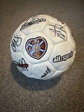 Hearts FC Heart of Midlothian Signed Football - 2003/04 - Reebok - Rare - Great