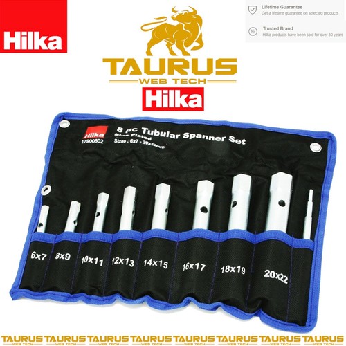 8pc hilka box tubular spanner - hilka,