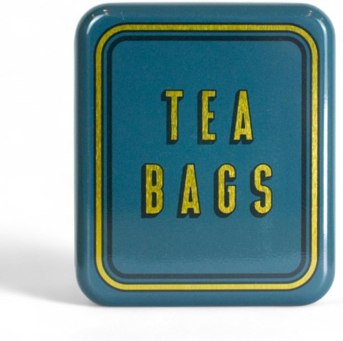 Portable tea bag travel tin - bag,