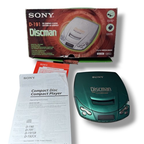 Sony discman 191 - sony,