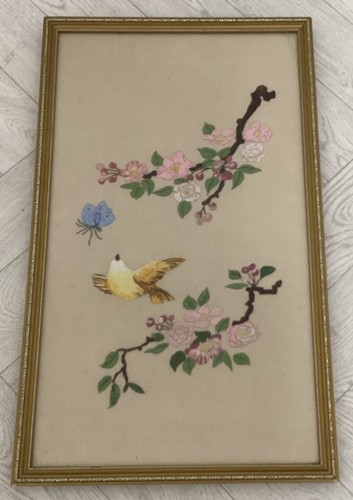 Vintage silk hand embroidered - vintage,