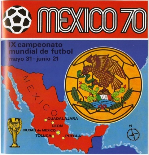 Panini world cup - cup, 1970