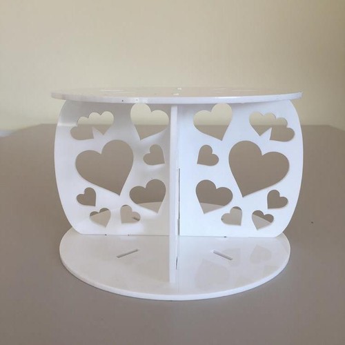 Hearts round cake - hearts,