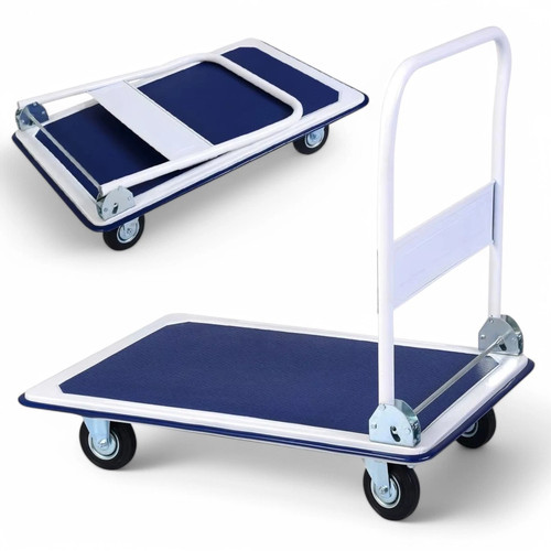 Folding platform trolley hand - folding,
