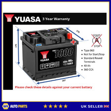 Battery fits FORD TRANSIT