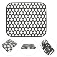 Non-slip Sink Pad Hollow Sink Protector Silicone Sink Anti-slip Mat for Kitchen