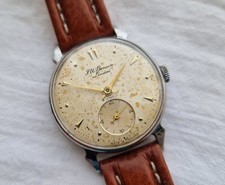 Stunning JW Benson Smiths 18 Jewel Top Quality Movement Made In England Watch!