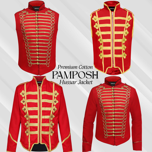 Hussar jacket unisex cotton - jacket,