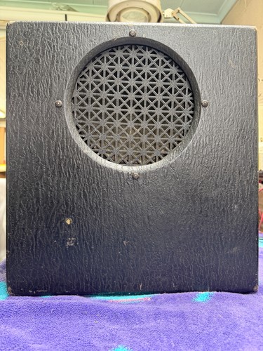 Antique portable black leather - black,