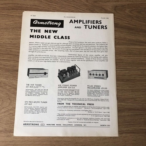 Gram182 magazine advert - gram182,