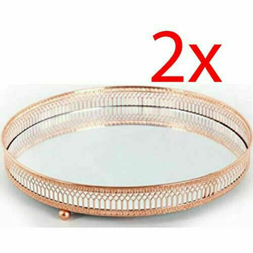 Set bronze mirror base - of,