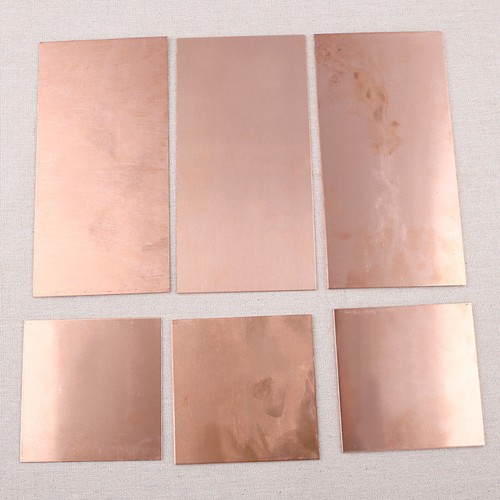 Copper cu metal sheet - 99.9%,