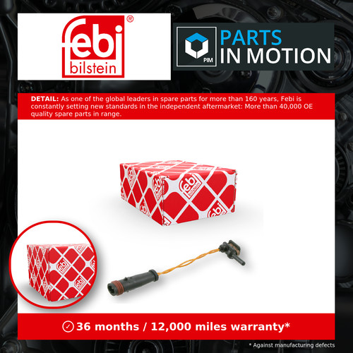 Brake pad wear indicator - pad,