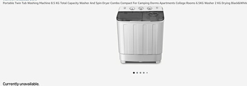Cosvalve portable twin tub - portable,