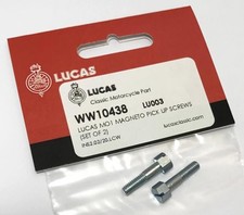 Lucas MO1 Magneto Pick Up Screws Set of 2 LU003