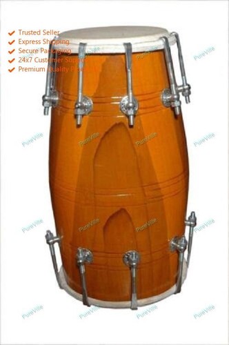 Wood dholak indian folk - wood,