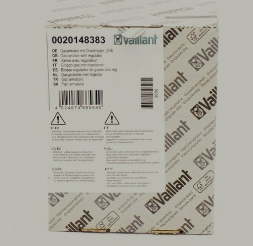 Vaillant gas valve section - valve,