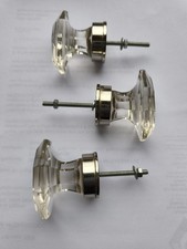 3 x Laura Ashley Hexagon Clear