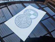 Puch classic bike reproduction sticker STANDARD CLEAR REVERSE x2