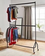 Clothes Rail Two Tier Heavy