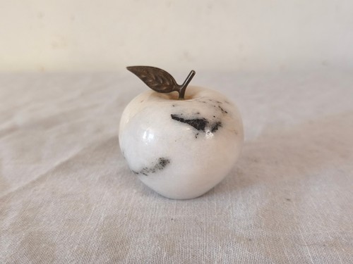 Small stone apple - small, figurine
