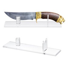 2 Pack Acrylic Knife Display