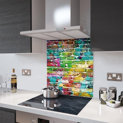 Glass splashbacks rainbow - glass,
