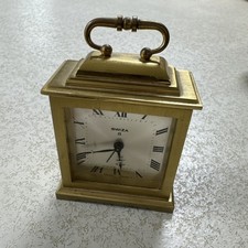 Vintage Swiza 8 Day Brass