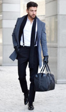 Mens Leather Holdall GYM