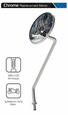 SUZUKI GS1000 Oxford Chrome Motorcycle Rearview Mirror Glass Right Side 10mm