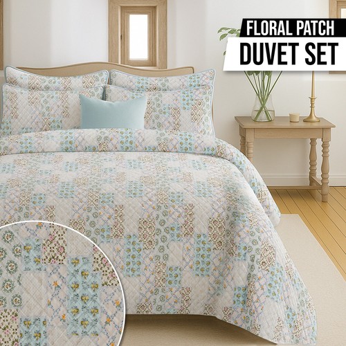 Quilted duvet set pillowcase - quilted,