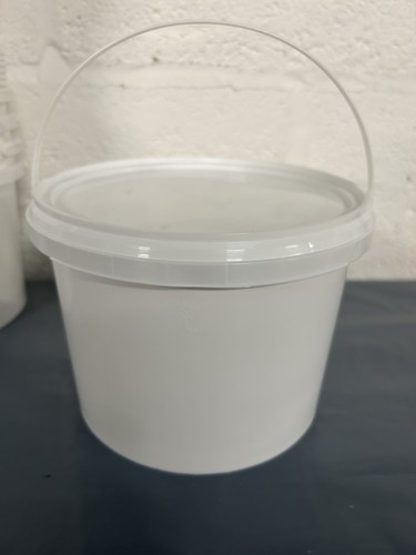 Litre plastic buckets - litre,