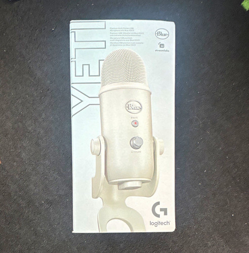 Blue yeti usb white - blue,