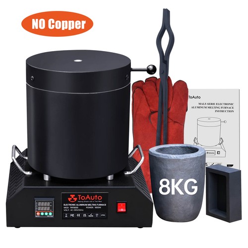 8kg crucible 1800w electric - 1800w,