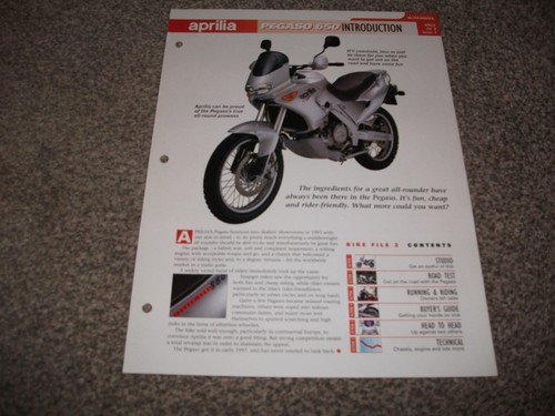 Aprilia pegaso 650 - aprilia,