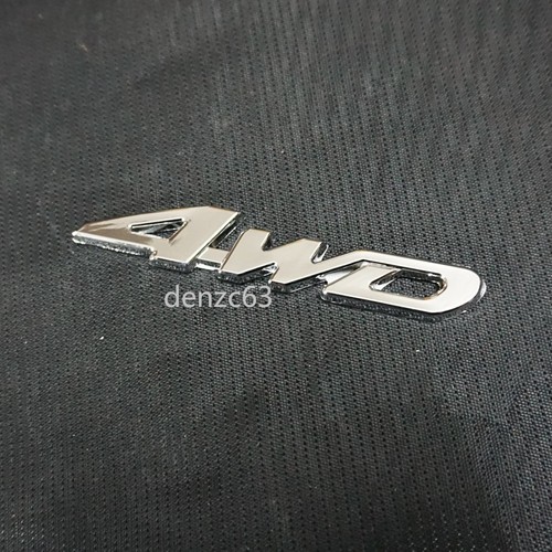 4wd silver chrome metal - 4wd,