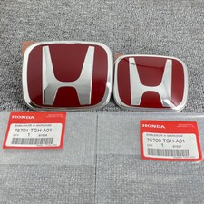 Front Grille Red Emblem For