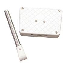 RAIL MOUNT OUTBOARD MOTOR BRACKET IN WHITE 22.8 x 15CM SAILING/BOAT