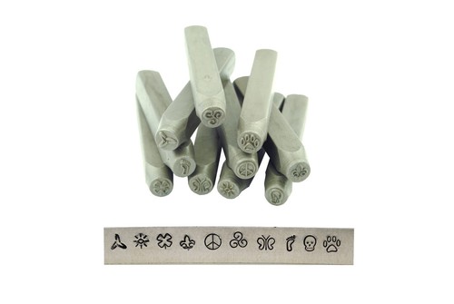 Set metal stamp punches - set, 10