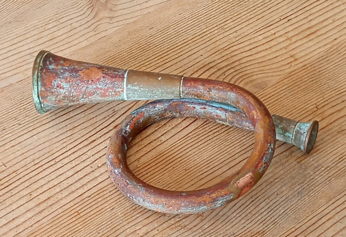 Vintage colied copper and - vintage,