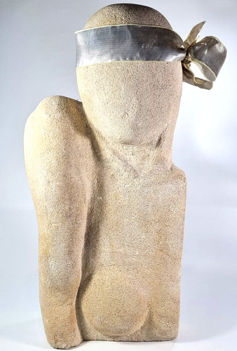 Vintage stone carving - stone, high