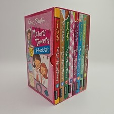 Malory Towers 8 book Set by Enid Blyton 2013 Egmont Boxset Bundle 