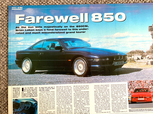 Bmw 850 csi e31 - bmw,