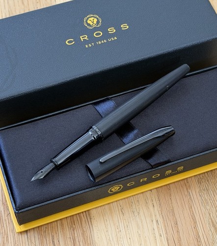 Cross atx fountain pen brushed - fountain,