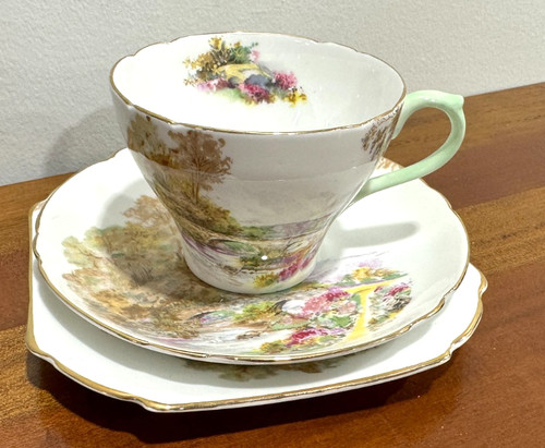 Vintage shelley heather fine - vintage,