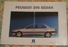 Rare 1995 Edition 3 Peugeot 306 Sedan Brochure