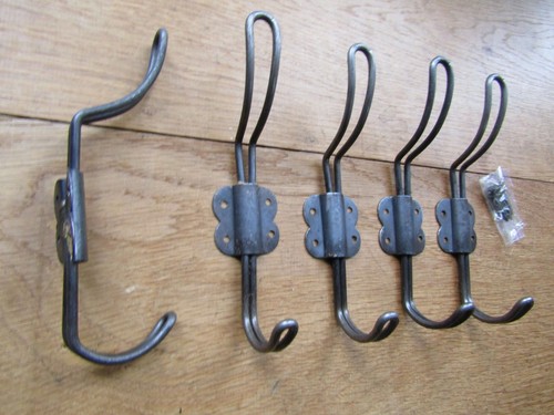 Retro rustic coat - hook, vintage