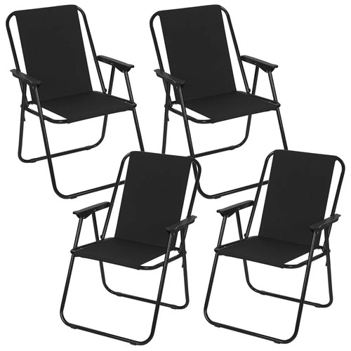 Outdoor folding metal - folding, chairs